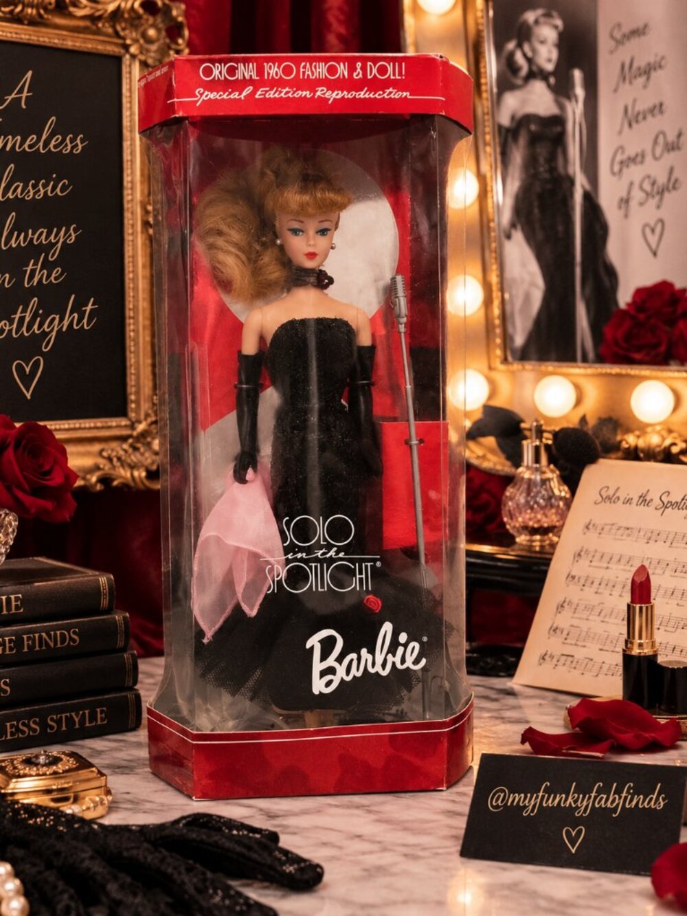 Mattel Solo in the Spotlight 1960 Reproduction Barbie Doll